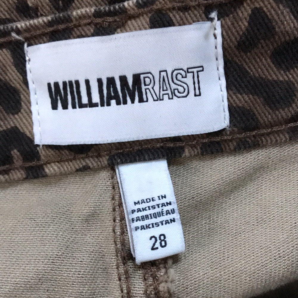 William Rast Leopard Print Mini Skirt - Picture 10 of 12